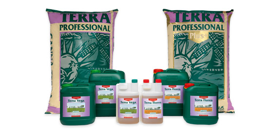 Range of Canna Terra Products